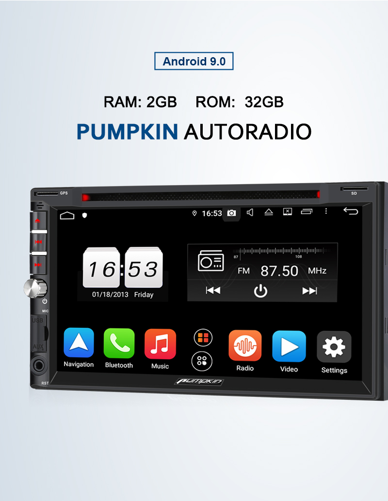 Munchen 790 DAB - Autoradio 2 DIN CarPlay