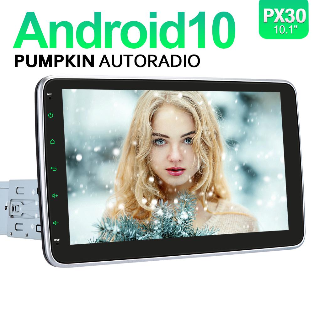 10.1 Android 13 Doppel DIN Autoradio mit drehbarer Touchscreen
